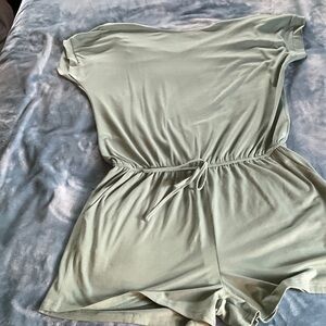 Women's Light Green Shorts